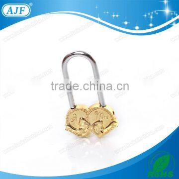 AJF 50MM Fashionable Newest Heart Love Padlock for Wedding or Valentine's Day Gift photo-2