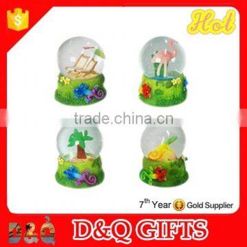 Custom Snow Globe With Natural Sand Base photo-3