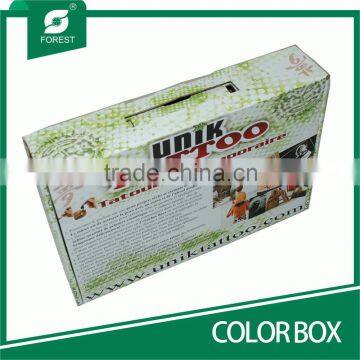 HIGH GRAPHIC FOLDING COLOR BOXES TATTOOS PACKAGING CARTONS