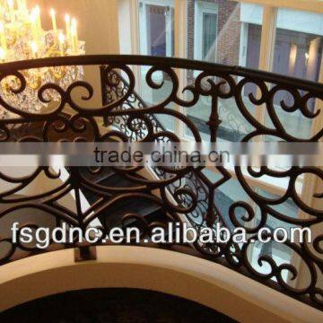 Antique wrought iron stairs