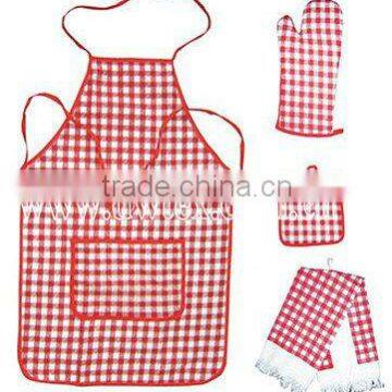 Cooking kitchen apron sets wholesale