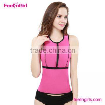 Sliming Zipper Vest Sport Waist Belt Pink Tummy Trimmer Waist Trimmer Belt Quality Choice Supplier's Choice photo-3