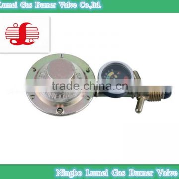 valve for pressure gauge, safety gas regulator with meter & ISO9001-2008