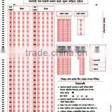 OMR Info-forms/ OMR Forms for exam, survery, inspection and other uses