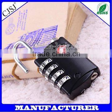 New design International travel combination 3 dial TSA lock combination