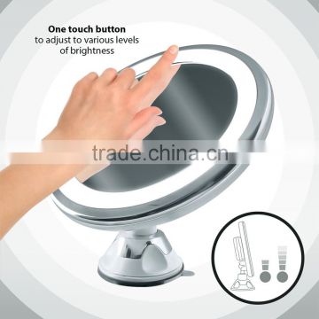 Led bathroom mirror touch screen lighted Make up mirror