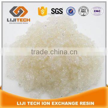 Hot sell 201X7 strong base exchange resin for water treatment