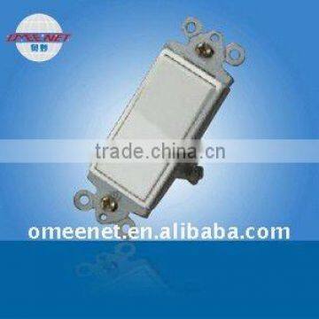 15A 125VAC PC Material Single Pole ETL certificate Wall Switch