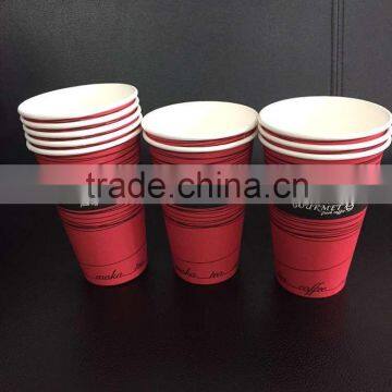 disposable food grade single wall PE coated paper cup
