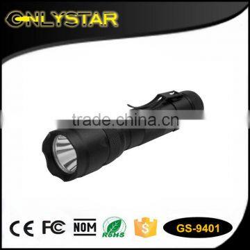 Onlystar GS-9401 bright light portable tactical high power xml t6 led flashlight
