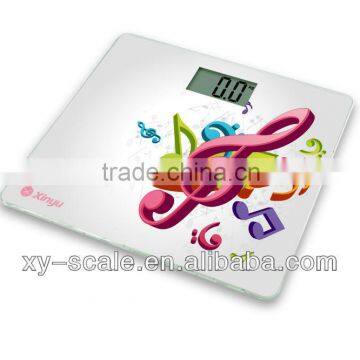 new 3D printing large LCD voice talking scale personal scale weight scale