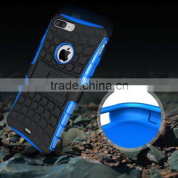 robot kickstand case for iphone 7, hybrid for iphone 7 case, rugged hybrid for iphone 7 case