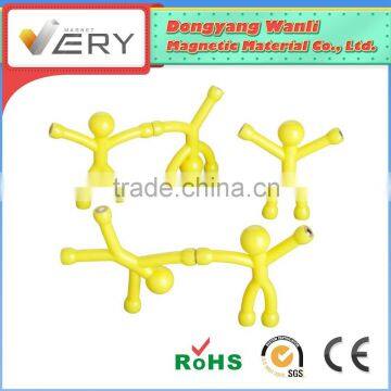 2015 newest and hot selling magnetic toys Q-man with magnets