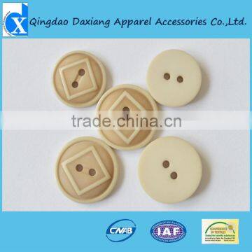 nice beautiful elegant two holes resin sew button for clothings