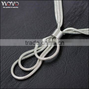 Simple Deign Fashion Chain Alloy Necklace photo-4
