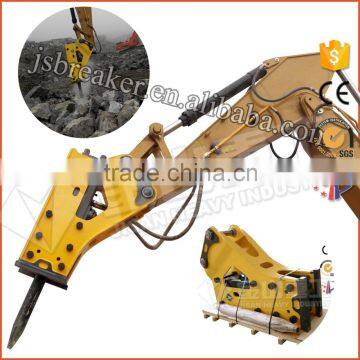 excavator hydraulic breaking hammer with 100mm chisel