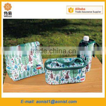 Outdoor Fitness Washable Promotional Cooler Lunch Bag Forest photo-3