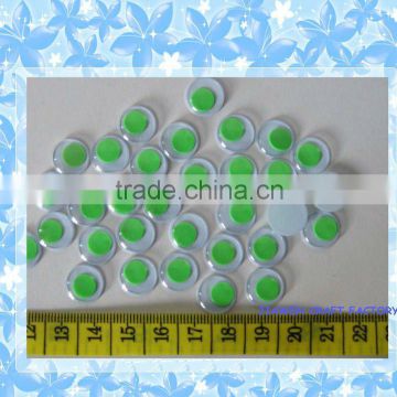 Craft Toy Accessories 10mm Green movinge Toy Eyes