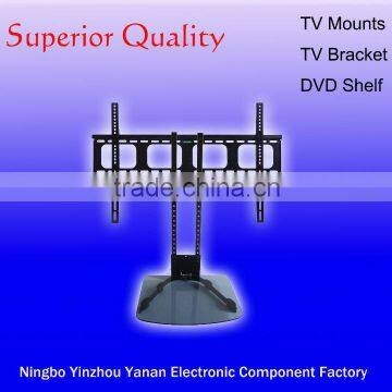 Universal TV and DVD Bracket LCD TV Mounting Bracket with DVD Stand Shelf Movable