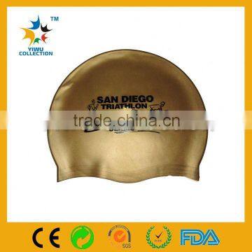 customized silicone swimming cap,ladies facekini,hot seller silicone swimming cap