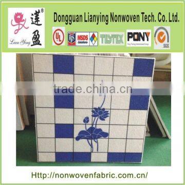 polyester Sound-absorbing pad for wall and ceiling