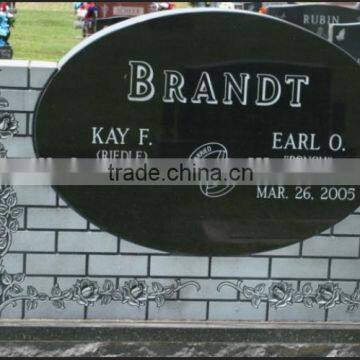 black granite memorial
