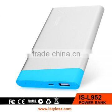 emergency back up power bank 10000mAh with touch power light