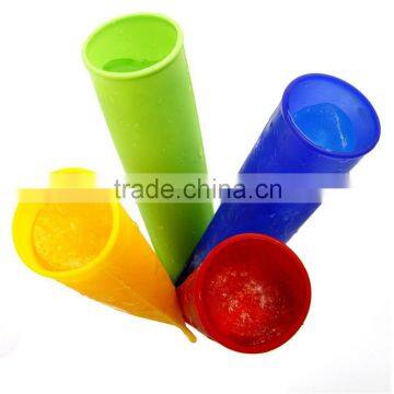 Colorful Silicone Ice Pop Maker Molds