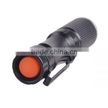 Premium Quality Graded Anti-Sliding Design 240 lm Zoomable Mini LED High Power Flashight photo-5