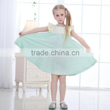 New Design Model High Quality Girls Cotton Frock Design New Style Grils Casual Dress photo-3