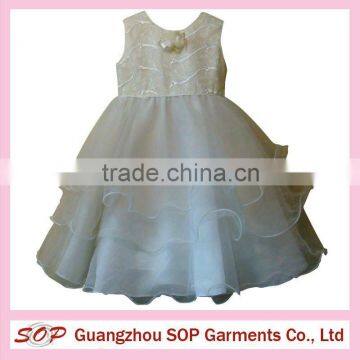 Fashion design baby girl party dress