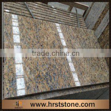 giallo santa cecilia gold granite slab tile countertop