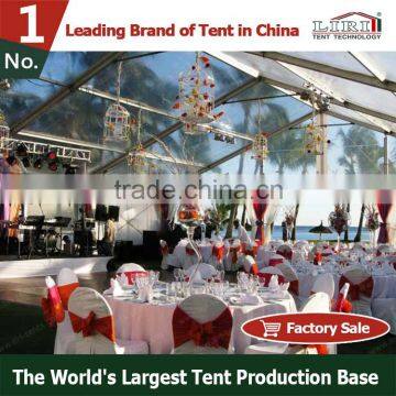 Aluminum marquee tents with full accessories for hotel reciption catering