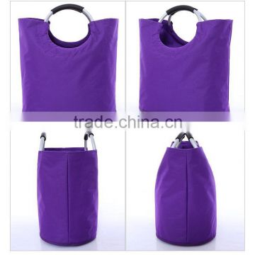 Picnic Collapsible Insulated Shopping Tote Bags/Aluminum Frame Handle