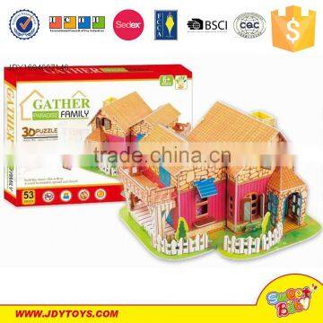 2016 Factory Hot Sales 3D Puzzle DIY Toy for Home