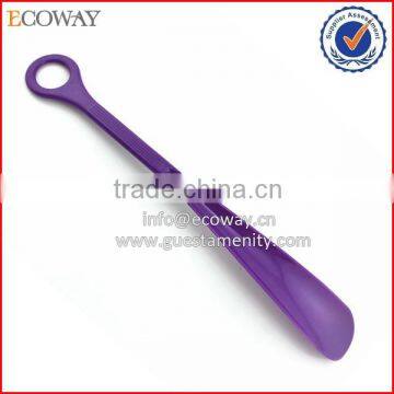 Wholesale Hot Sale Cheap Hotel Long Handle Plastic Shoe Horns