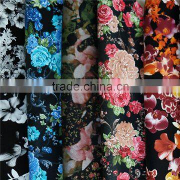 Carving pattern leather shoes flower distressed pu artificial leather
