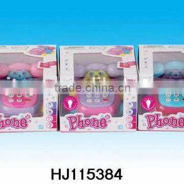 Plastic Classics Cartoon Music Phone Sliding Car Toys photo-4