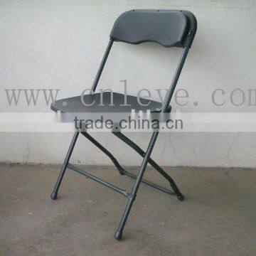 padded plastic folding chair