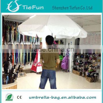 promotional 180cmx8ribs garden huge red bull outdoor-beach umbrella