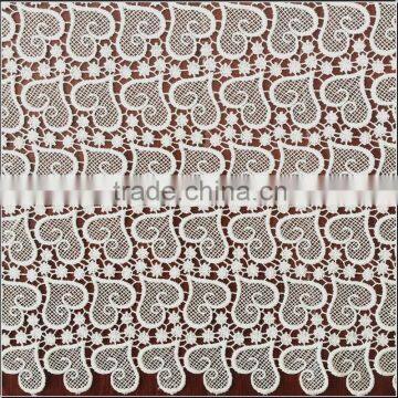 Polyester Fabric Water Soluble Chemical Embroidery Lace photo-2
