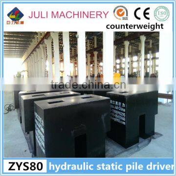 New Hydraulic Slient Press Pile Driver Type ZYS240 B-B Hydraulic Static Pile Driver for Sale photo-3