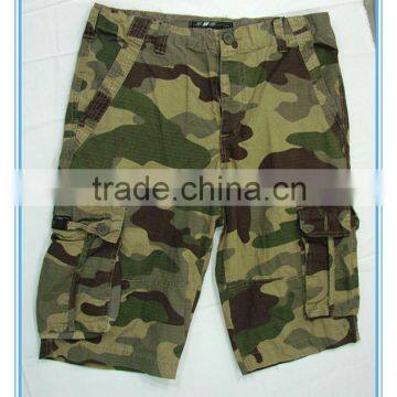 Professional Manufacture Men Camouflage Cargo Shorts Baggy Shorts