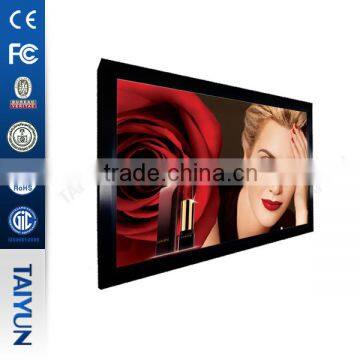 65" Wall Mount Acrylic LCD Advertising Screen