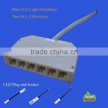 Best quality , reasonable price ,cabinet led lighting fixture mini 6 way junction box