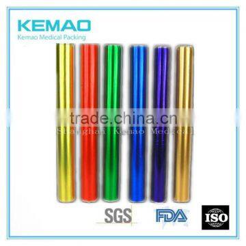 colored quality aluminum foil roll packaging for household