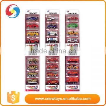 High quality lovely present 4 pcs custom colour funny kids metal diecast model toy cars