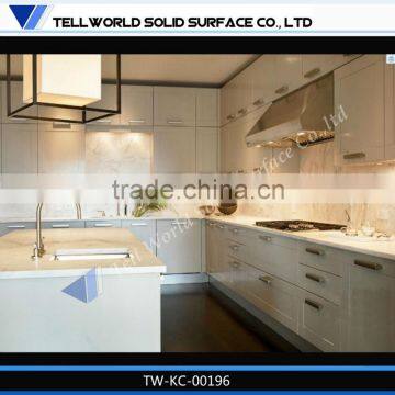 2014 new solid surface europe style kitchen coutertop