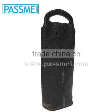 Top Quality Wine Accessory Genuine Leather Wine Carrier