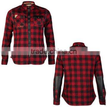 Fashion long sleeve plaids Wedding Dress shirt